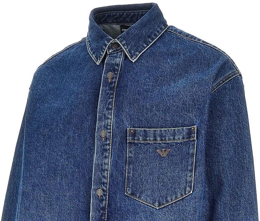 Camasa Chest pocket denim shirt - Img 2