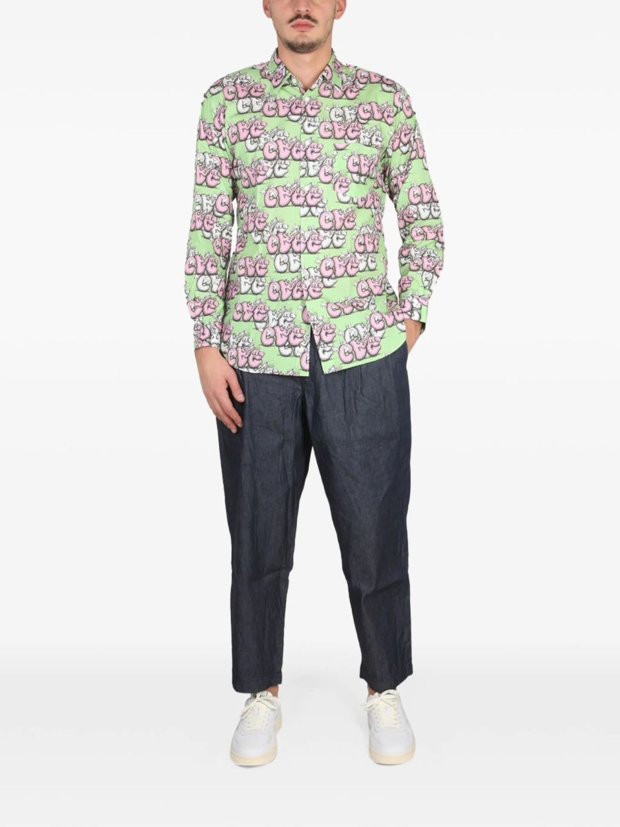 Camasa Comme des Garçons verde - Img 2