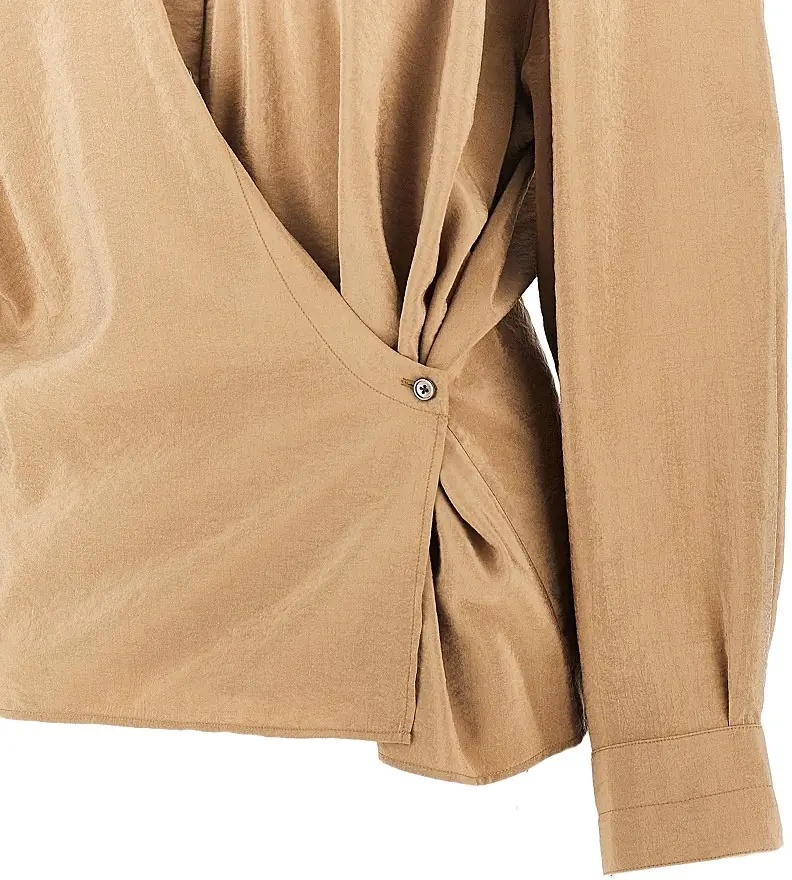 Camasa Cotton and silk Twisted shirt - Img 4