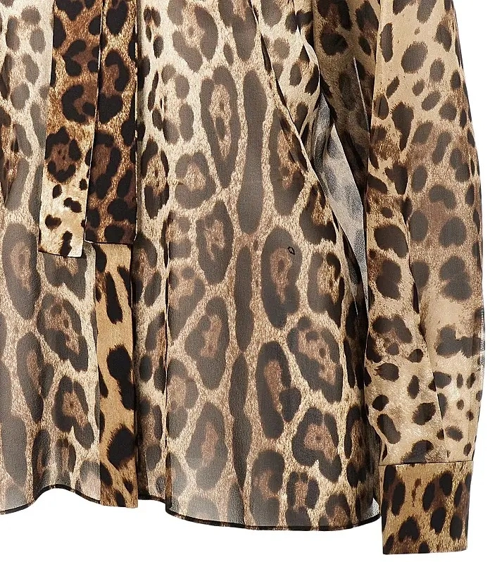 Camasa Dolce &amp; Gabbana multicolora din matase - Img 2
