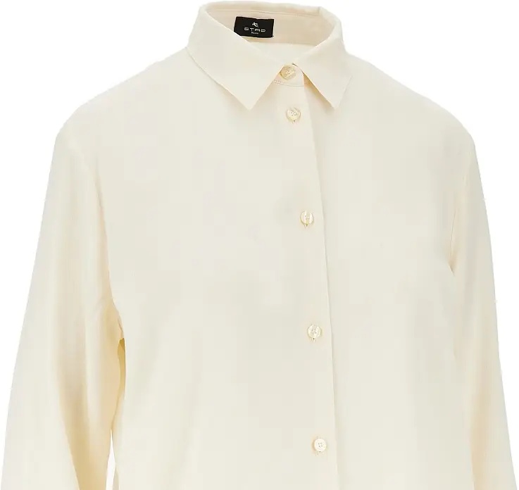 Camasa Jacquard silk-blend shirt - Img 2