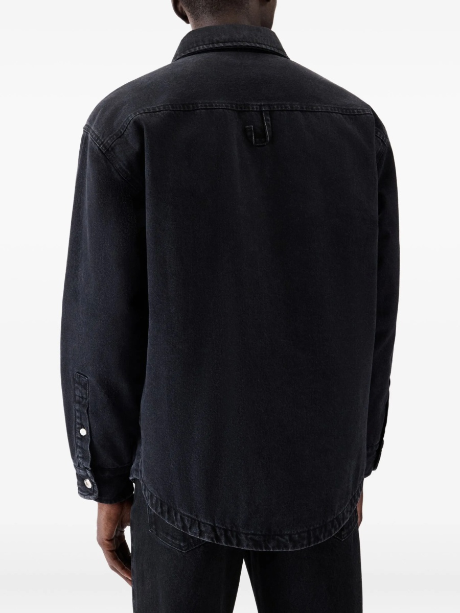 Camasa JACQUEMUS neagra din bumbac - Img 4