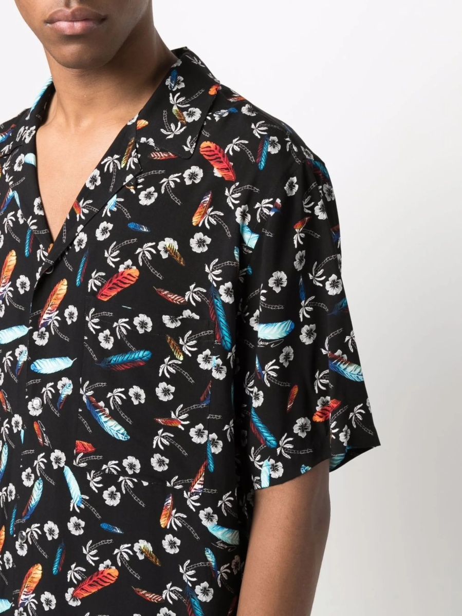 Camasa Marcelo Burlon neagra - Img 5
