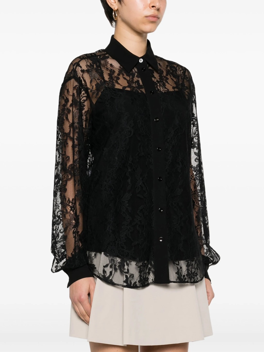 Camasa Moschino neagra din matase - Img 3