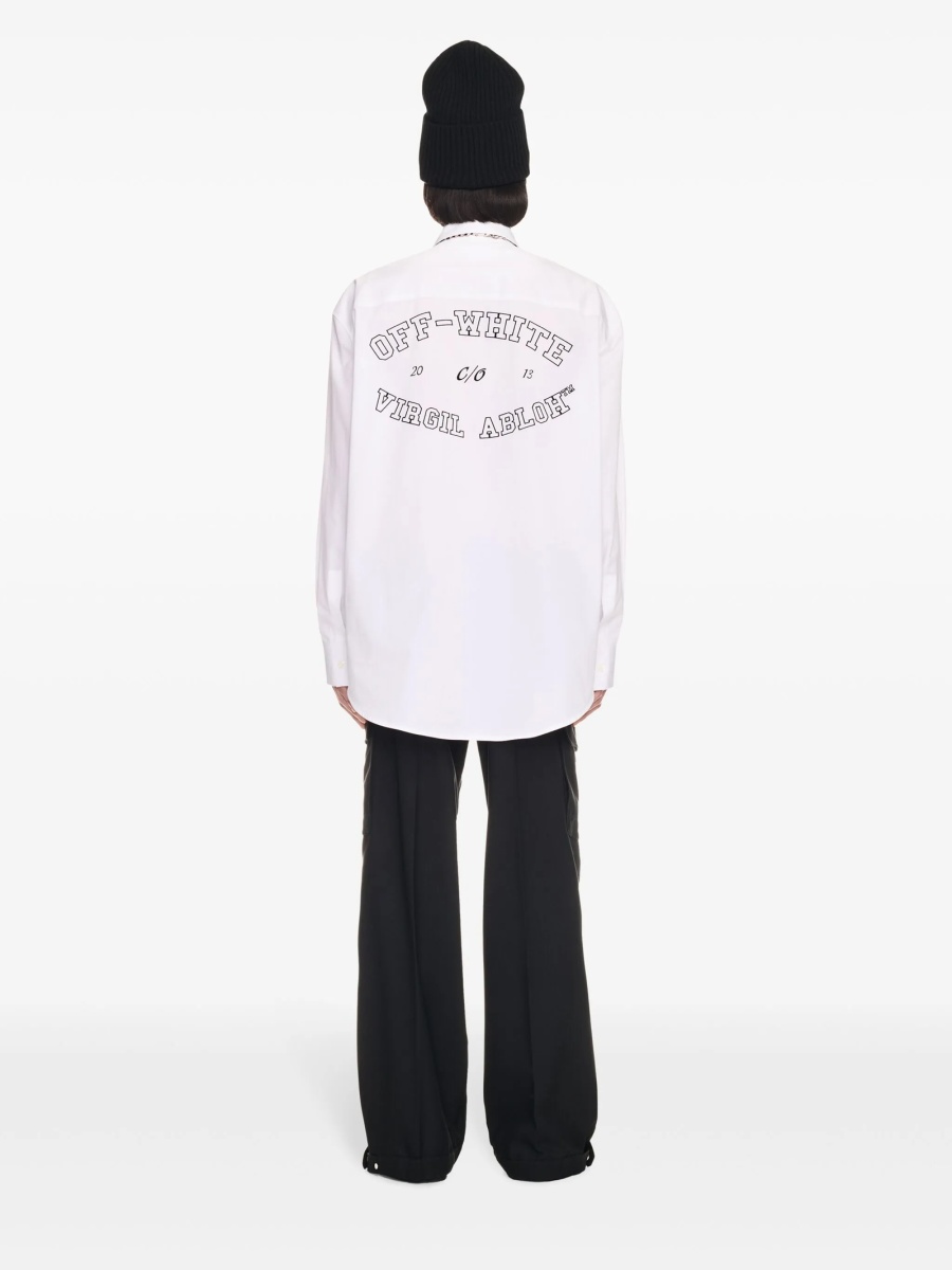 Camasa Off-White alba - Img 4