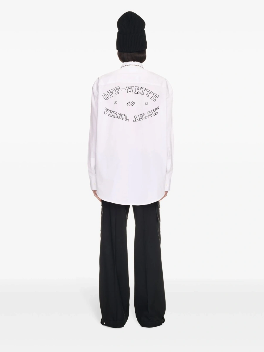 Camasa Off-White alba - Img 4