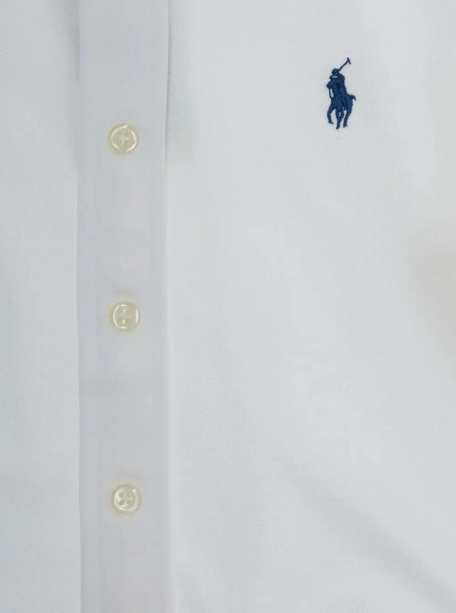 Camasa Ralph Lauren alba din bumbac - Img 3