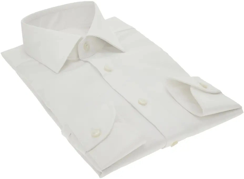 Camasa XACUS alba din bumbac 'Travel Shirt' - Img 2