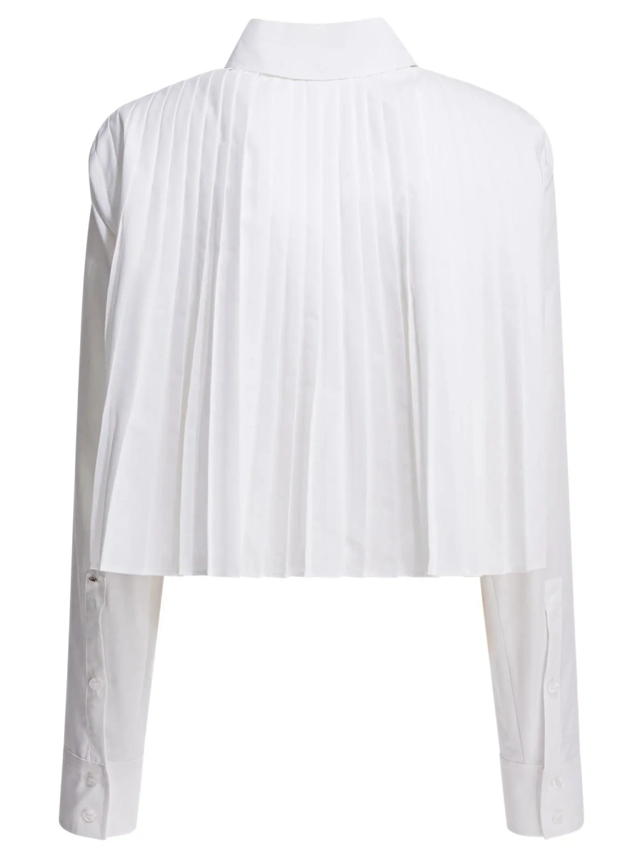 Camasi Cotton shirt with pleated back - Img 2