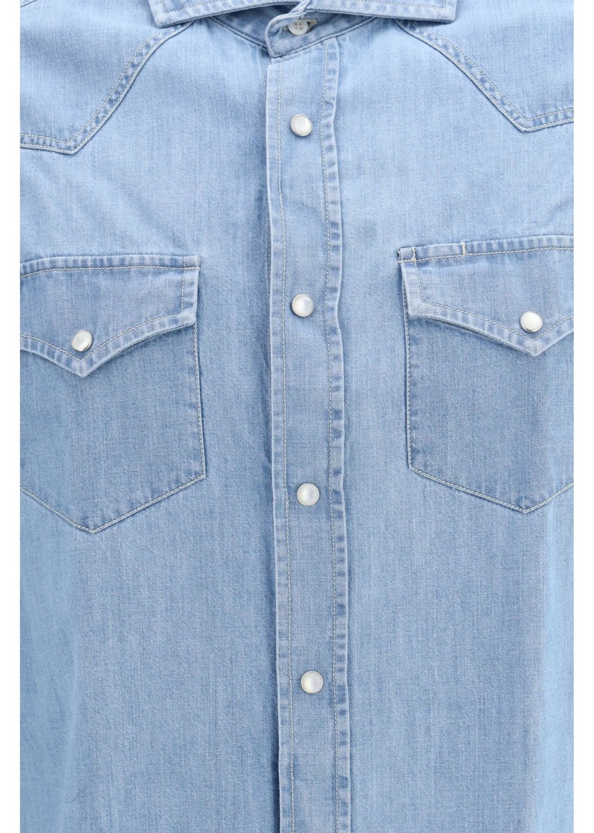 Camasi Easy Fit lightweight denim Shirt - Img 3