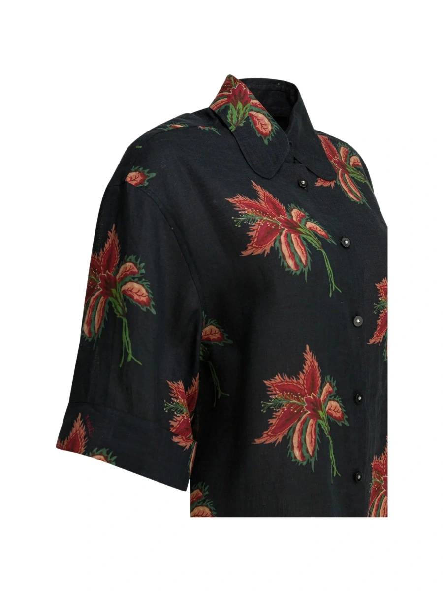 Camasi Linen floral shirt - Img 7