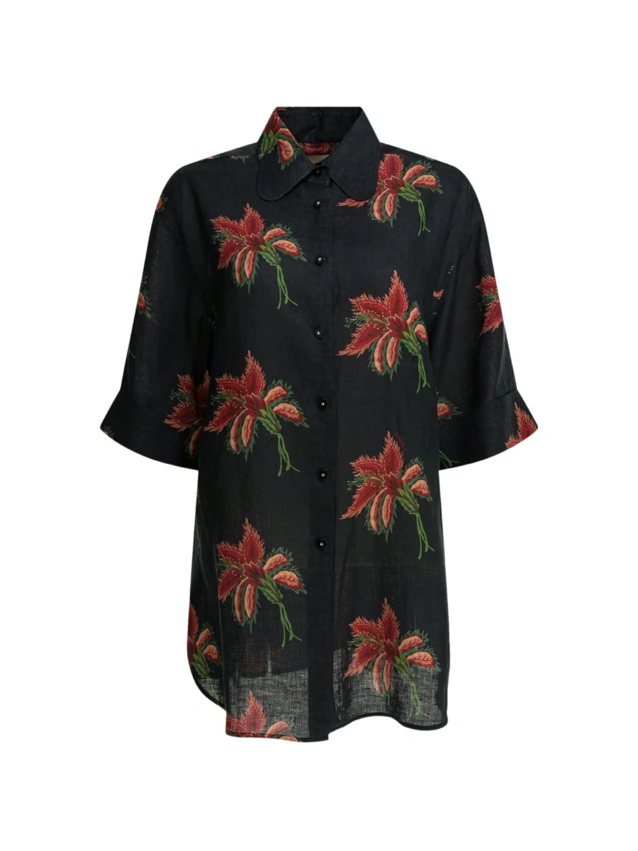 Camasi Linen floral shirt - Img 8