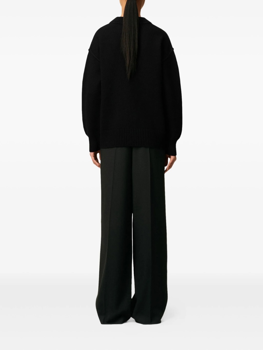 Cardigan AMI Paris negru - Img 3