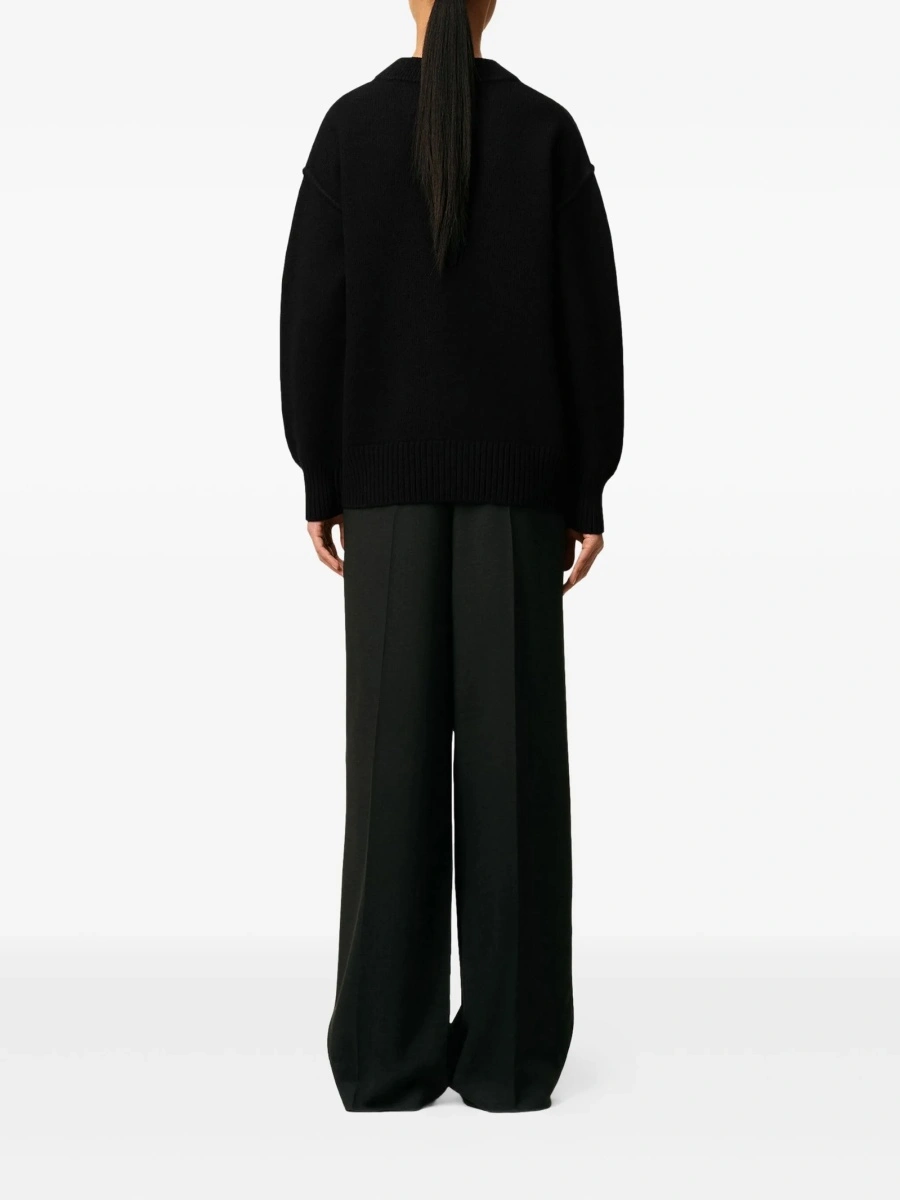 Cardigan AMI Paris negru - Img 3