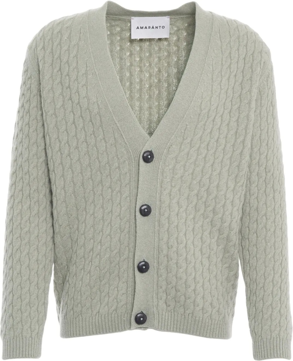 Cardigan Cardigan with cable knit pattern - Img 2