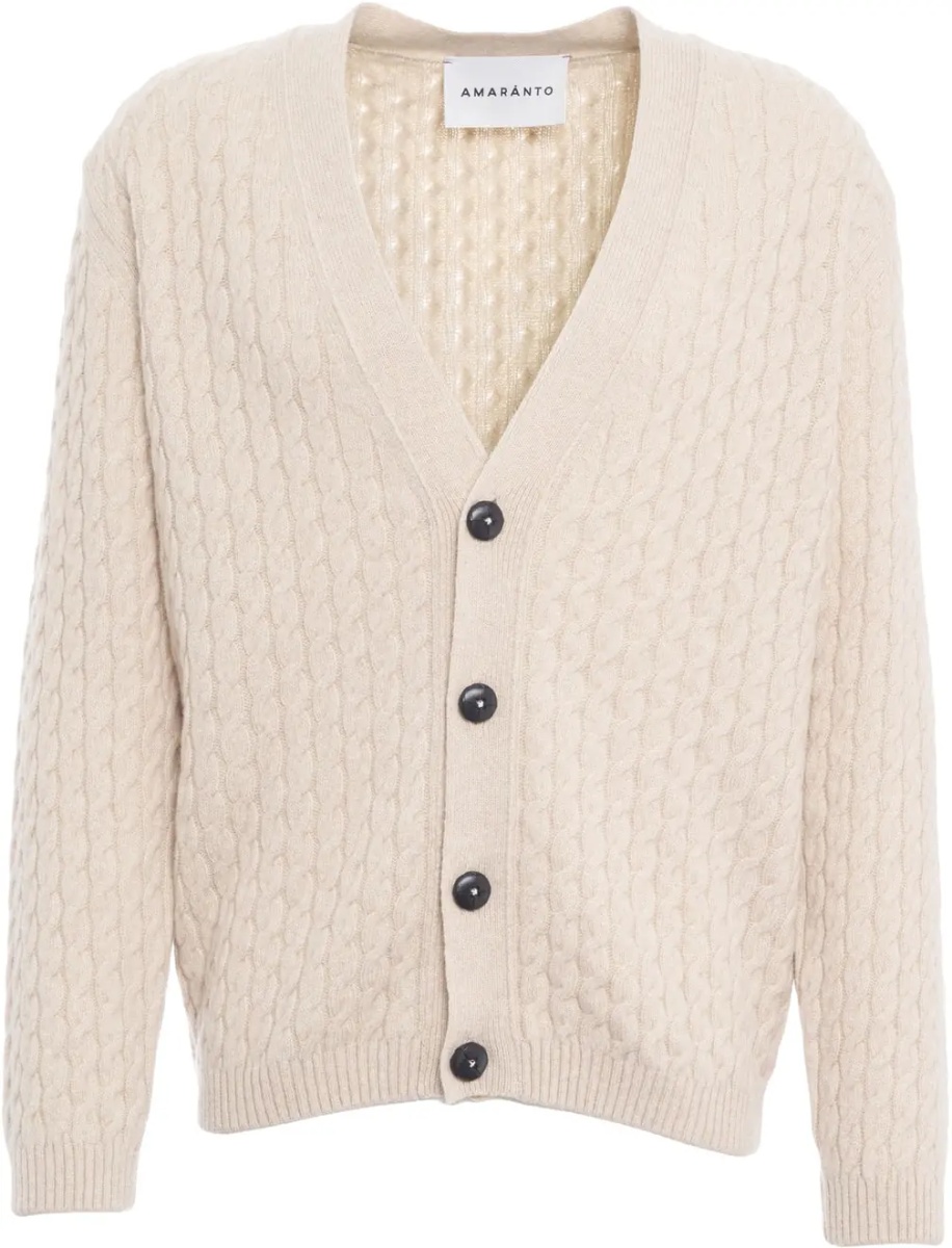 Cardigan Cardigan with cable knit pattern - Img 2