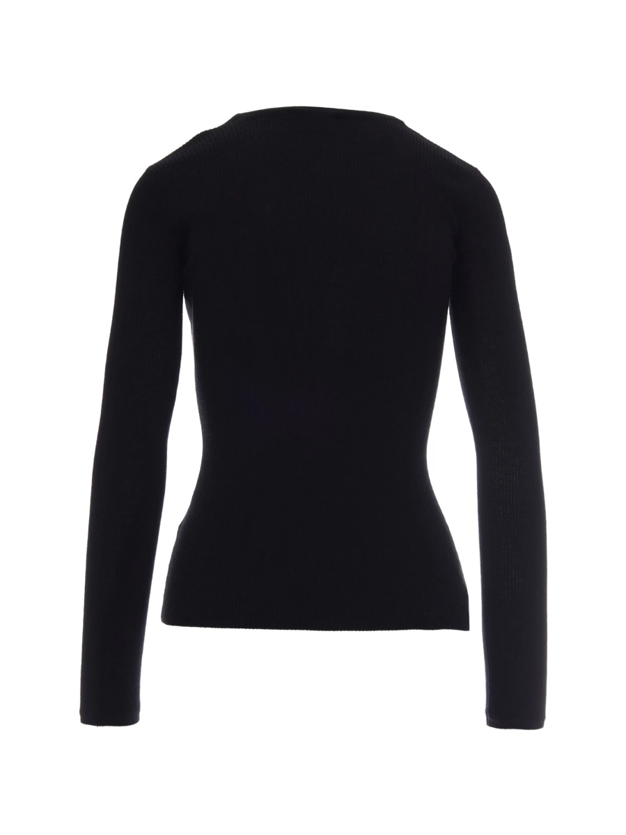 Cardigan Elisabetta Franchi negru - Img 2
