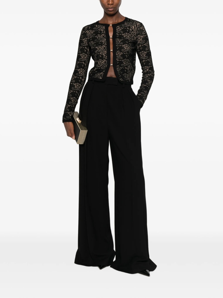 Cardigan Elisabetta Franchi negru - Img 2