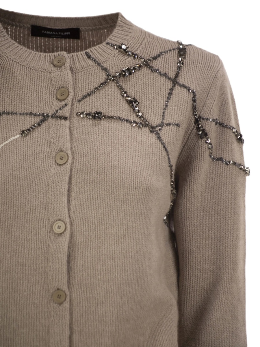 Cardigan Fabiana Filippi maro - Img 4