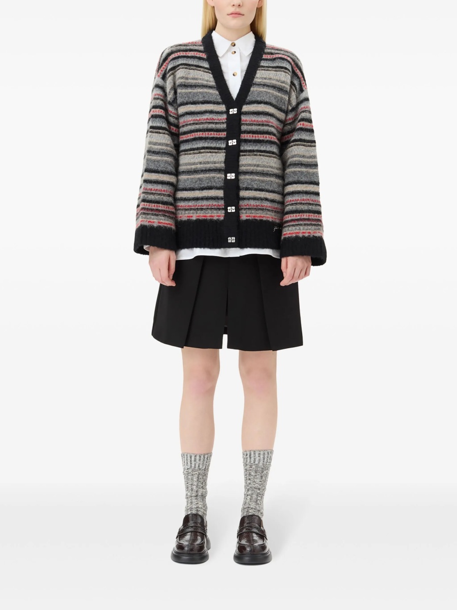 Cardigan Ganni negru - Img 2