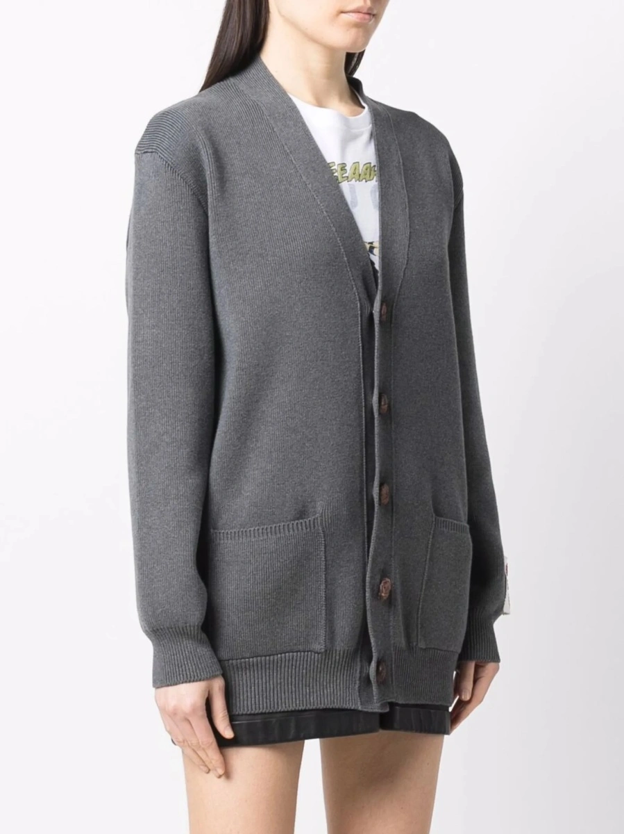 Cardigan Golden Goose gri - Img 4