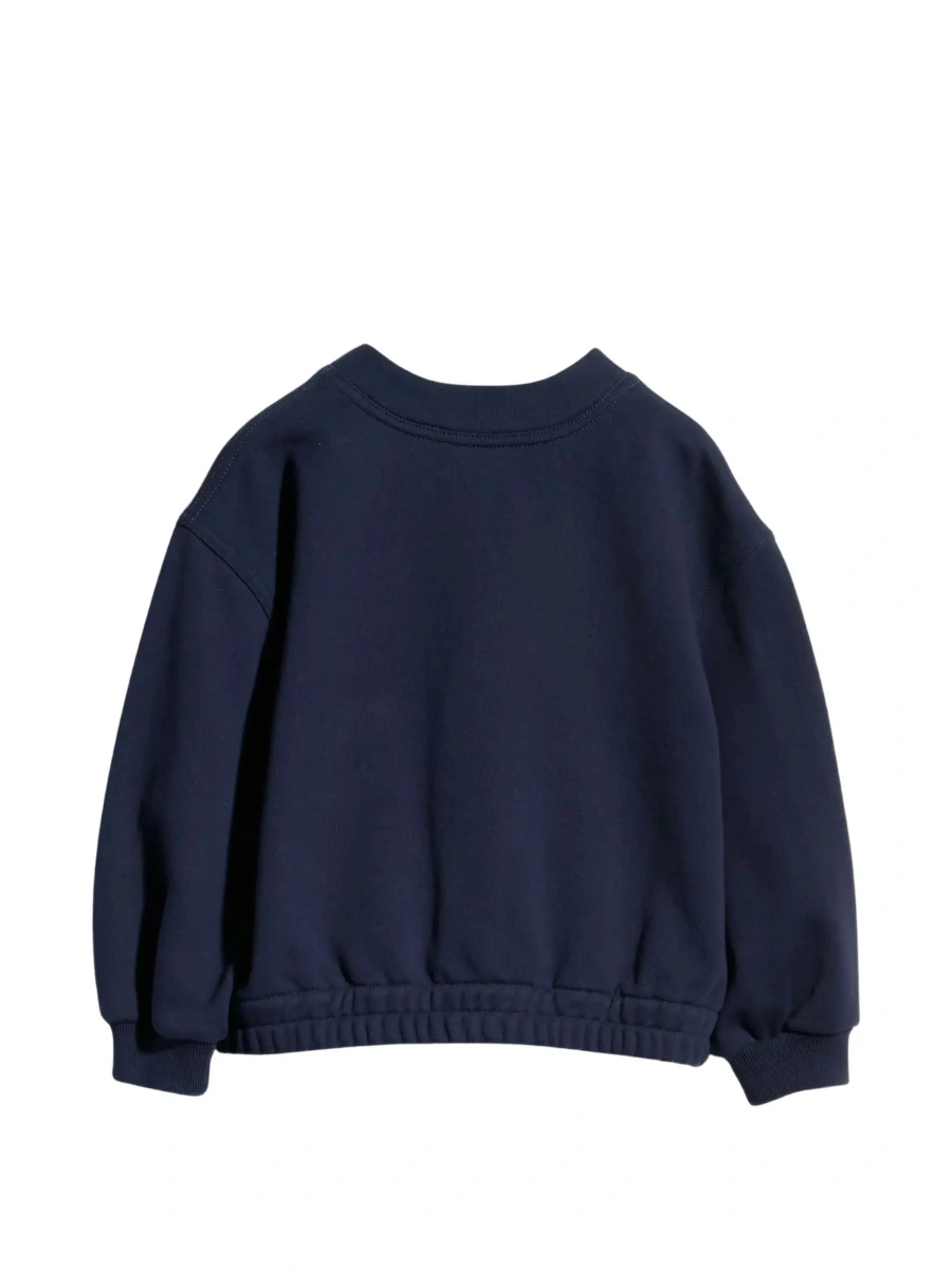 Cardigan Gucci albastru din bumbac - Img 4