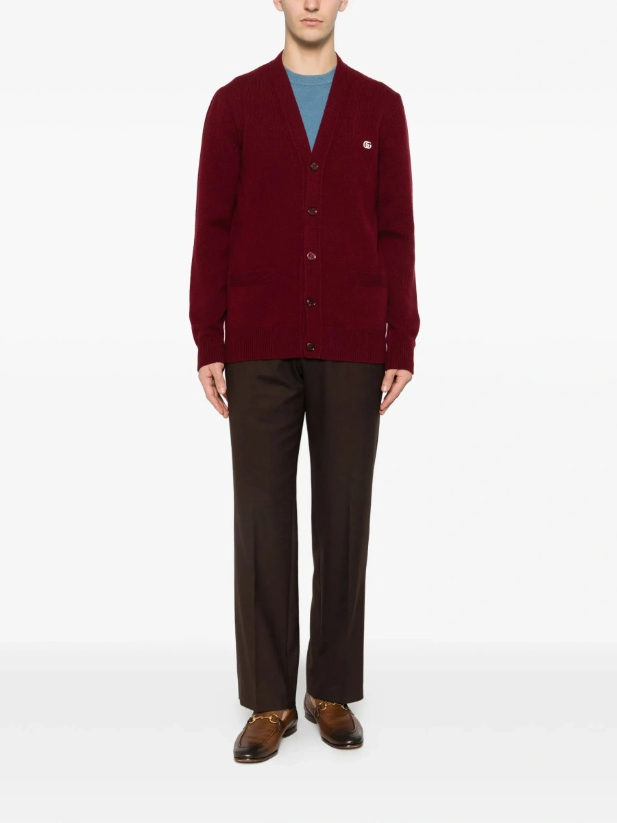 Cardigan Gucci mov din casmir - Img 4