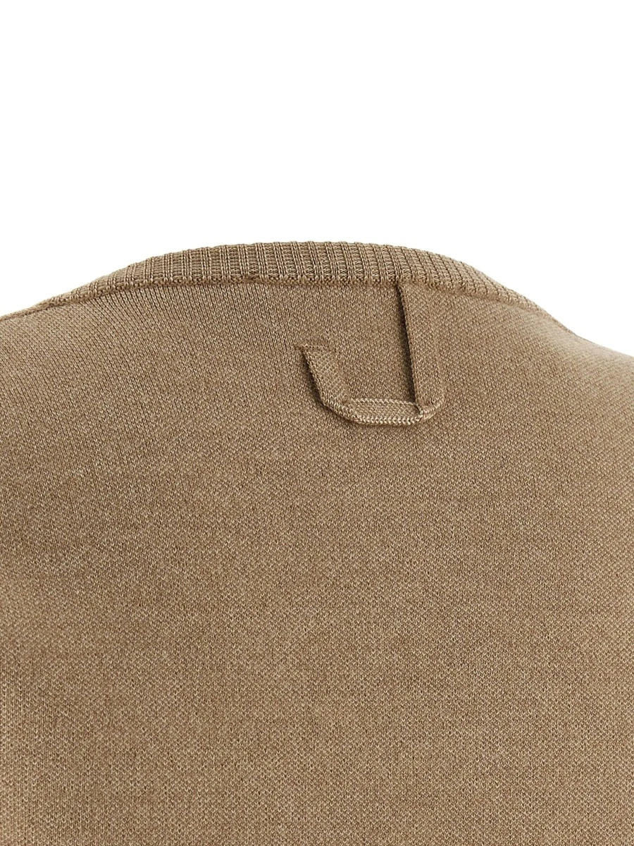 Cardigan JACQUEMUS bej din lana - Img 5
