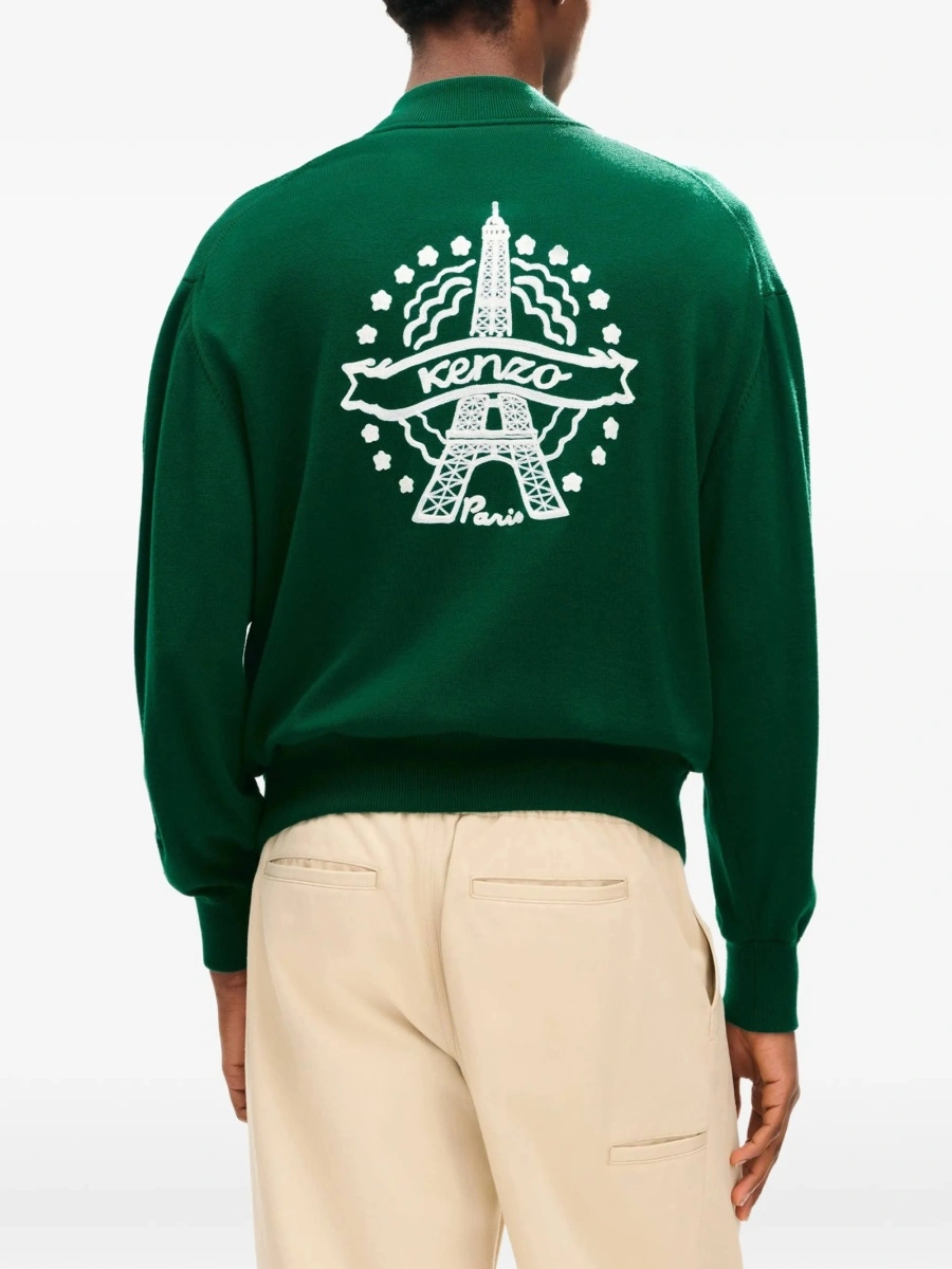Cardigan Kenzo verde - Img 4
