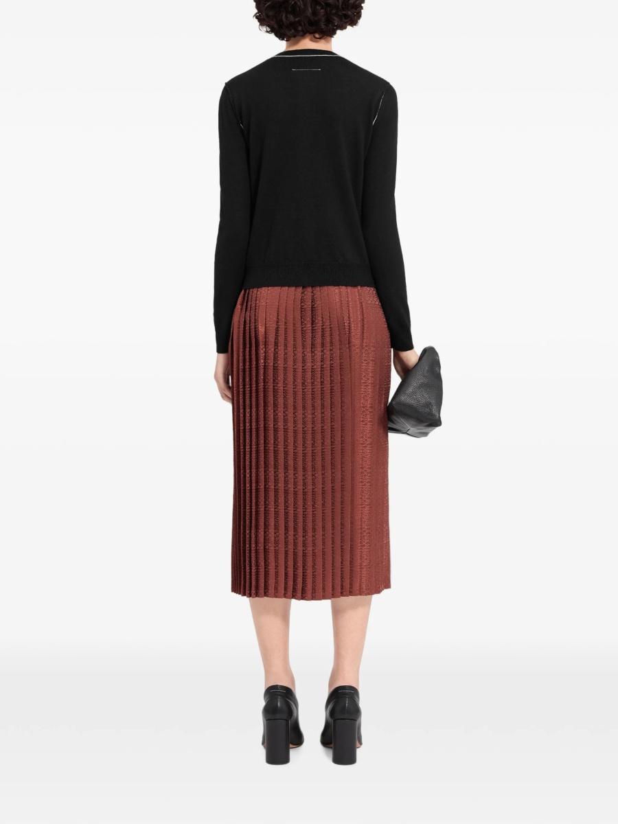 Cardigan MM6 Maison Margiela negru - Img 4