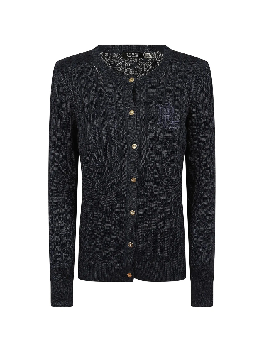 Cardigan Ralph Lauren albastru din bumbac - Img 6