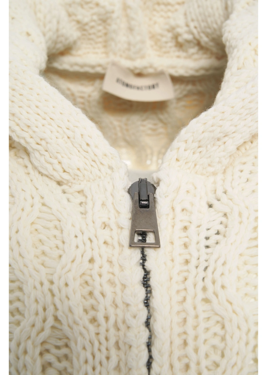 Cardigan Shaded hooded cardigan - Img 3