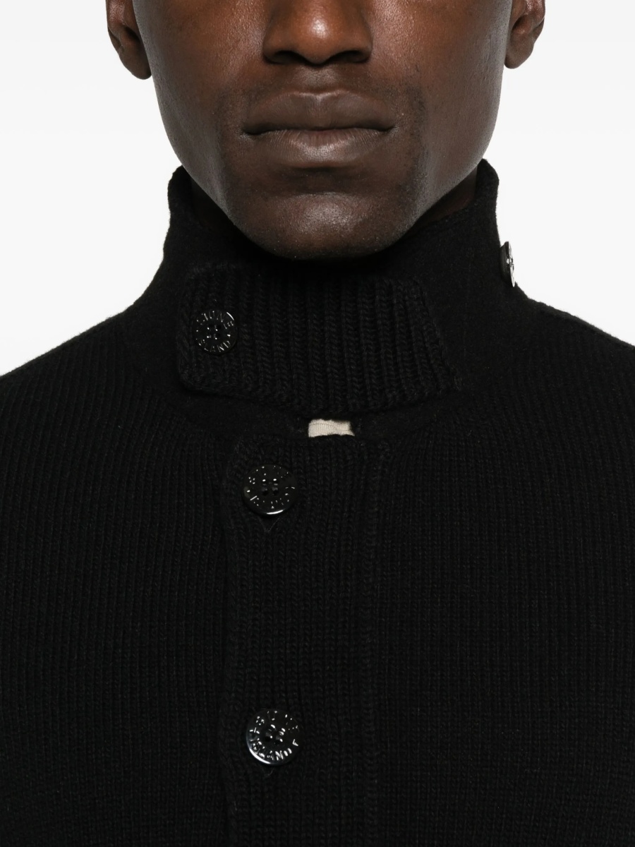 Cardigan Stone Island negru - Img 5