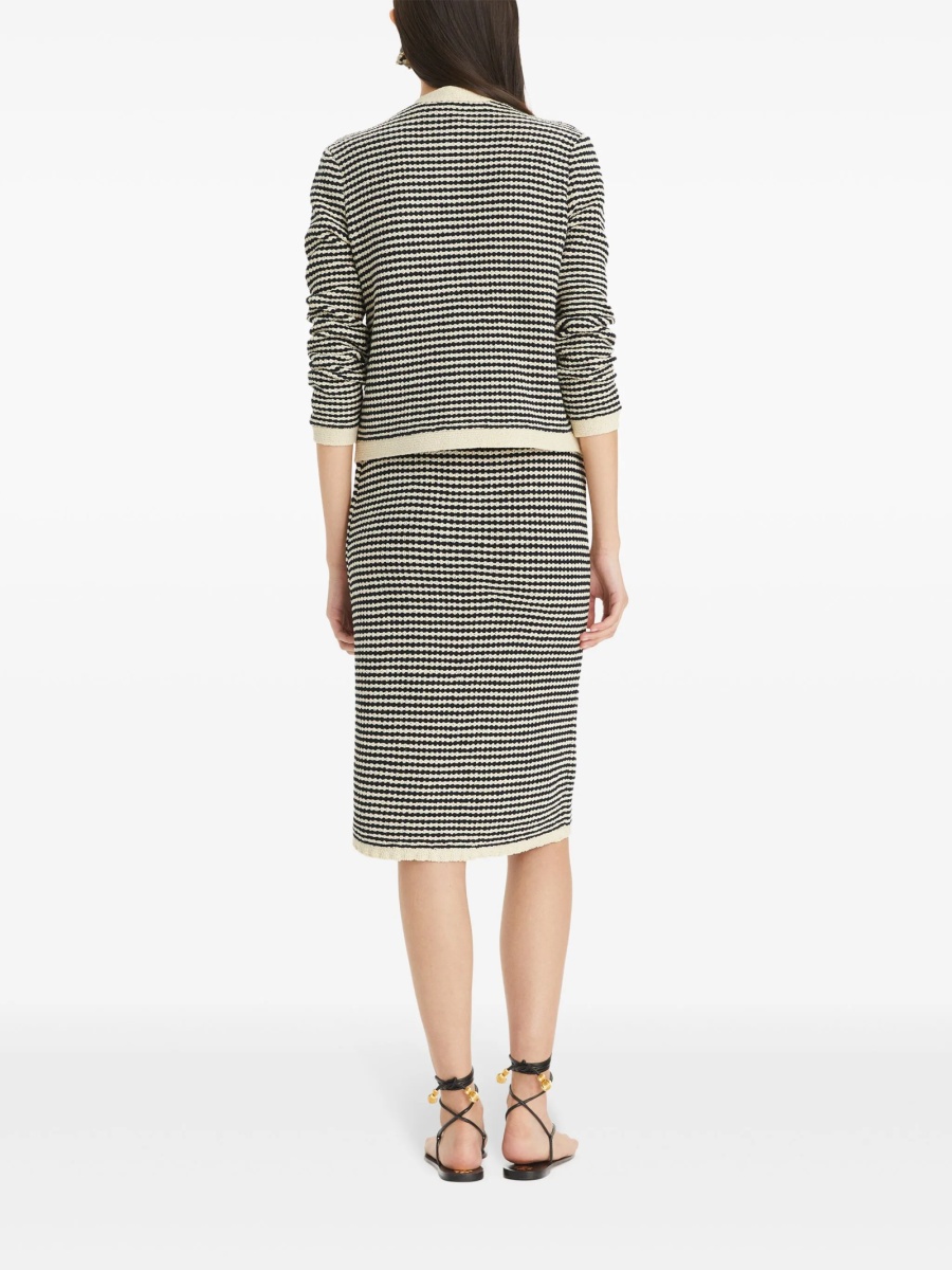 Cardigan Tory Burch alb - Img 3