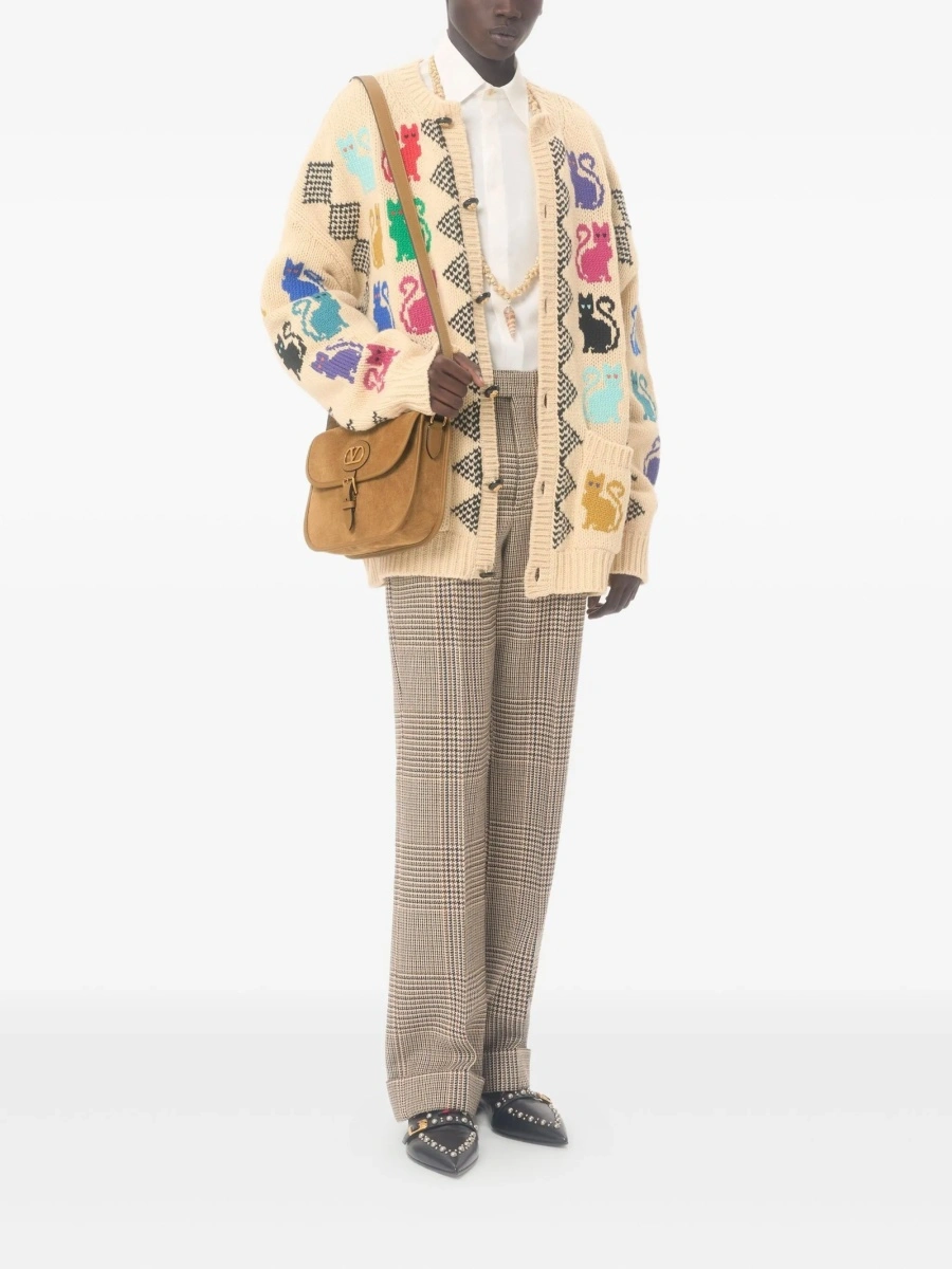 Cardigan Valentino Garavani neutru - Img 2