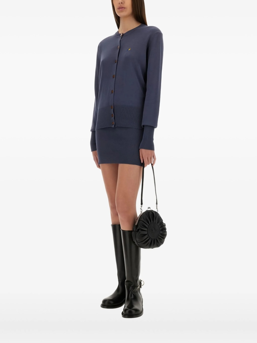 Cardigan Vivienne Westwood albastru - Img 2