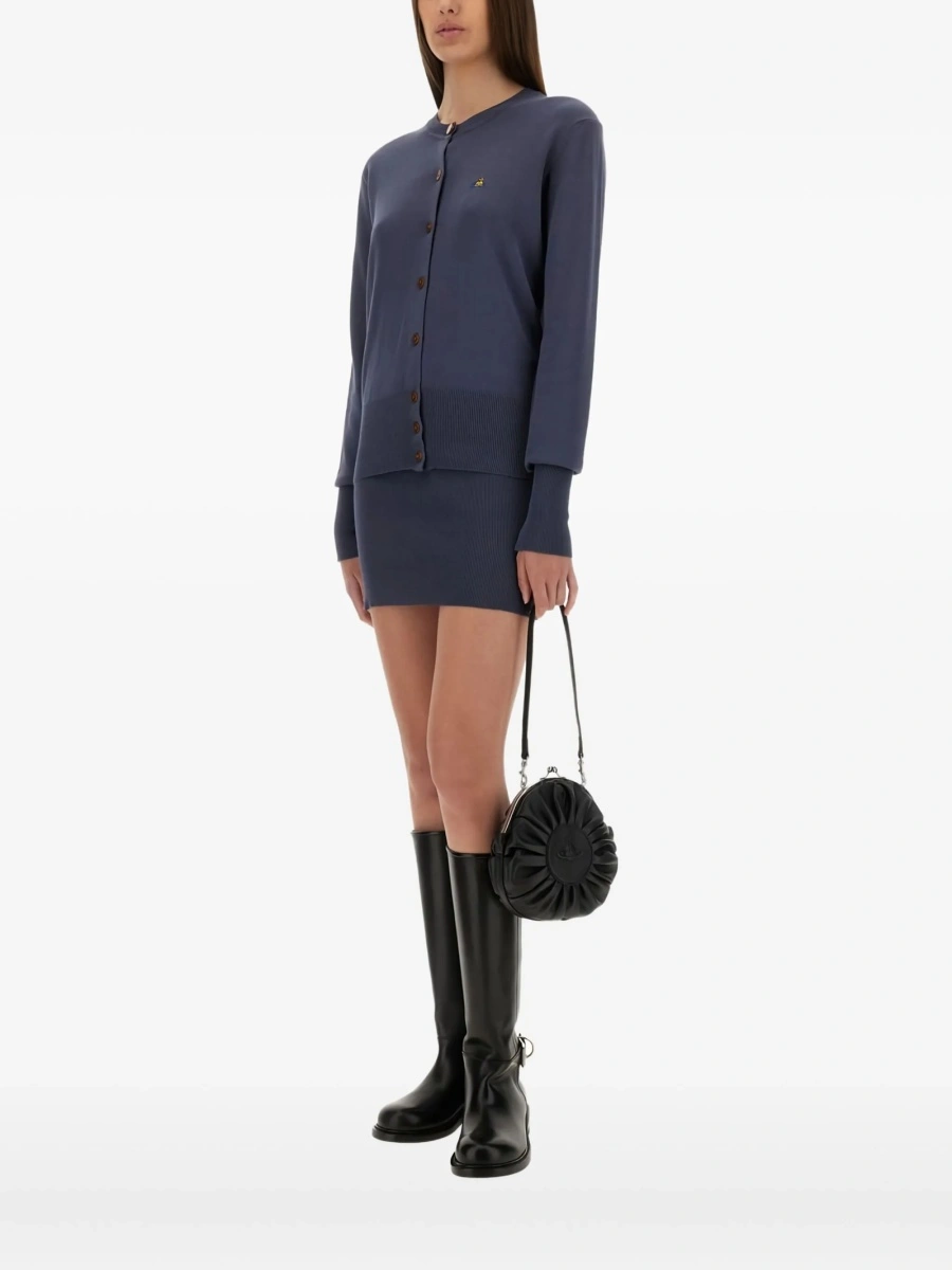 Cardigan Vivienne Westwood albastru - Img 2