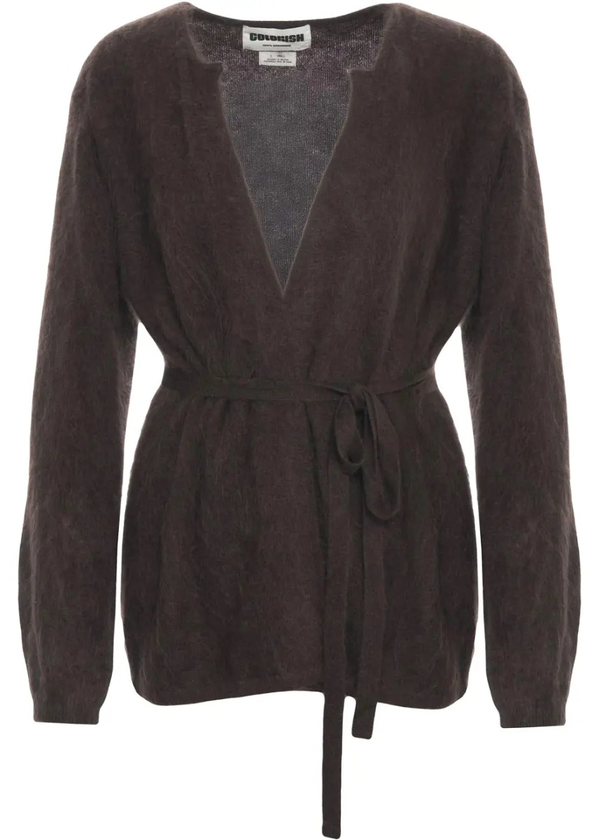 Cardigane Cashmere cardigan 'Brushed' - Img 2