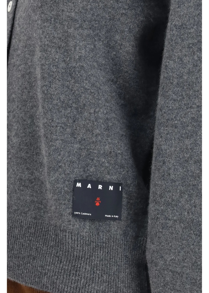 Cardigane Layered effect cashmere Cardigan - Img 3