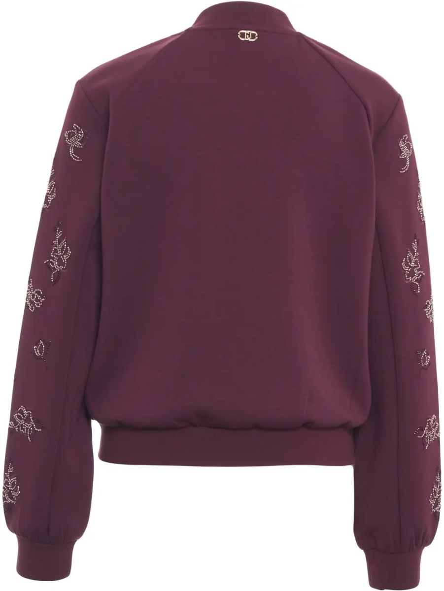 Cardigane Sweatshirt with rhinestone application - Img 3
