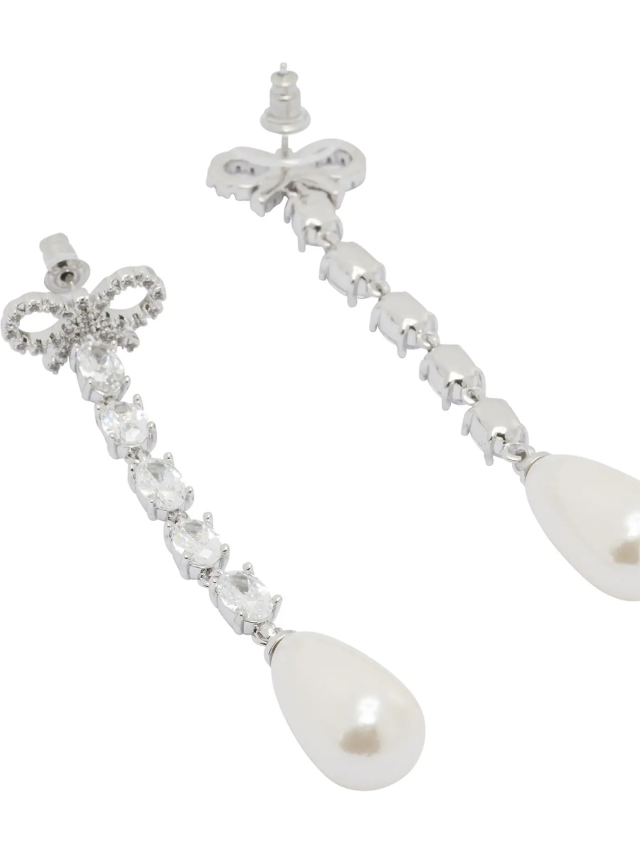 Cercei Bow and pearl earrings - Img 2