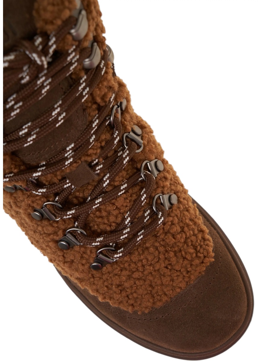 Cizme Ankle boots 'Combat boot fleece' - Img 3