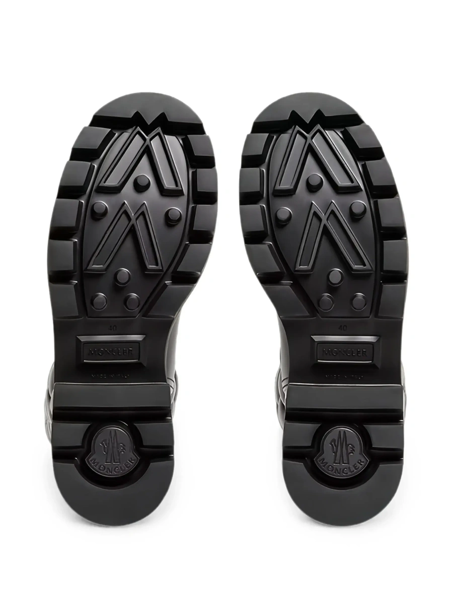 Cizme Moncler negre din plastic - Img 7