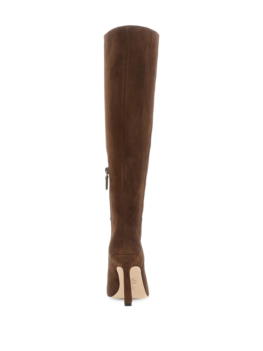 Cizme Stuart Weitzman maro din piele - Img 6