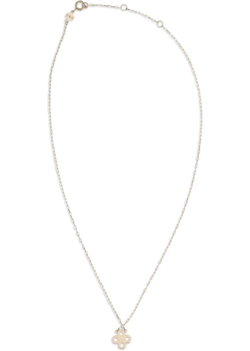 Coliere Forget Me Not Clover Pendant Necklace - Img 2