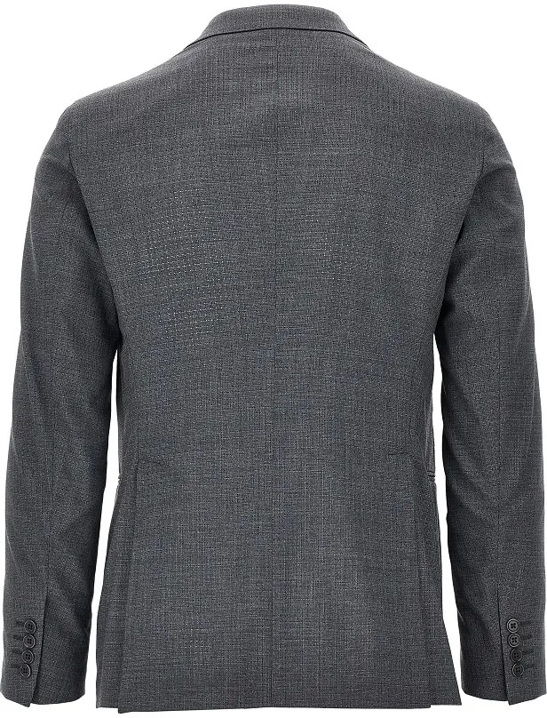 Costum Wool-blend 'City Line' tailored suit - Img 3