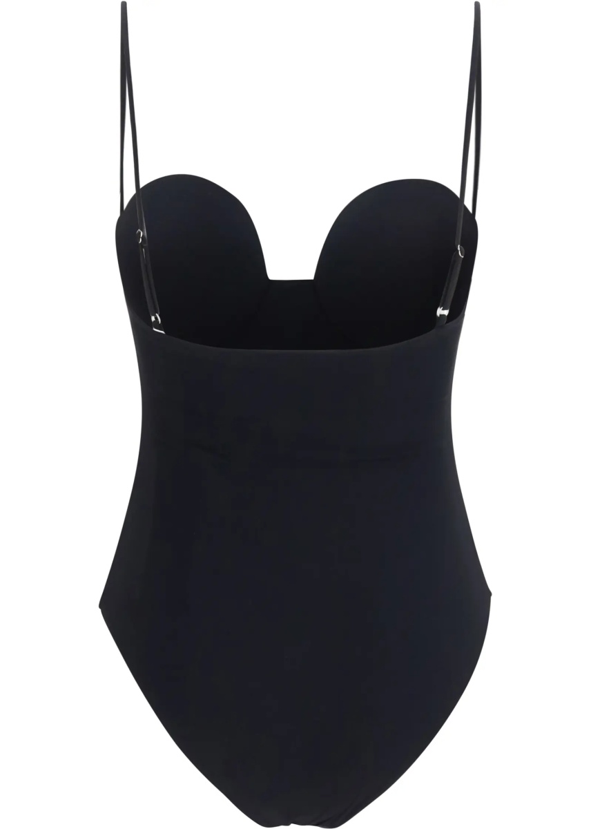 Costume Retro bustier one-piece Swimsuit - Img 2