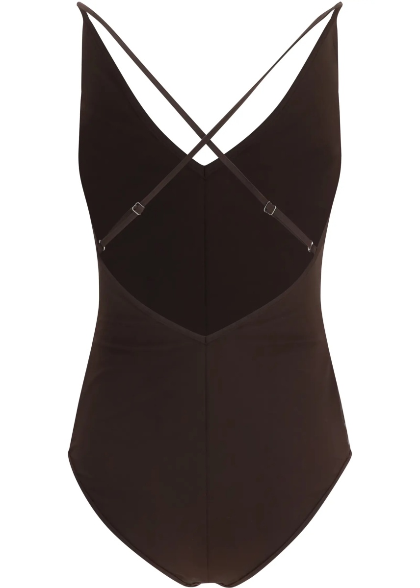Costume Shimmering striped one-piece Swimsuit - Img 2