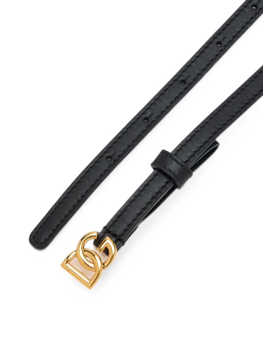 Curea Dolce &amp; Gabbana DG Logo neagra - Img 3