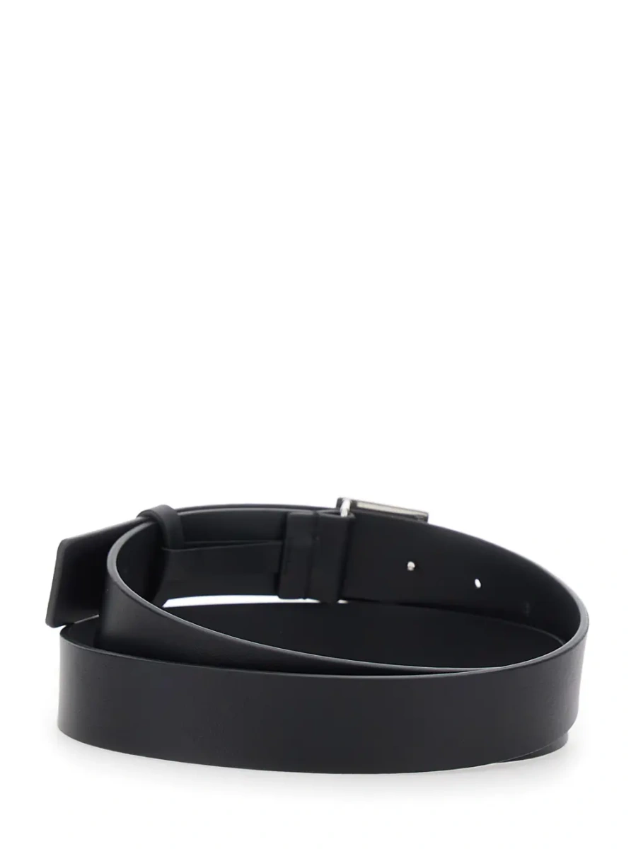 Curea Fendi neagra din piele - Img 2